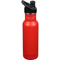 Klean Kanteen Classic Narrow drikkeflaske (Sport Cap) Tiger Lily 532 ml