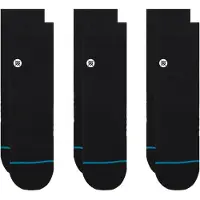 Stance Icon Quarter Korte Sokker 3 Par