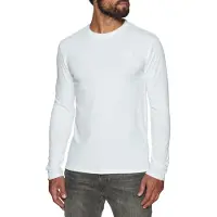 Superdry for man. M6010550A Organic Cotton T-Shirt With Embroidered Vintage Logo white (XXL), Casual, Long sleeve