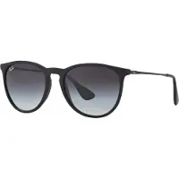 Ray-Ban Erika Rubber Black Solbriller svart