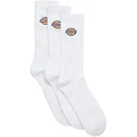 Dickies Sokker - 3-pack - Valley Grove - Hvit - - 43/46 - Sokker
