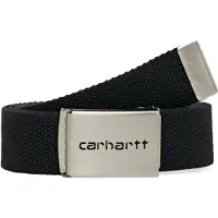 Carhartt WIP Clip Chrome Belte svart