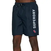 Superdry Code Applque 19inch Badebukse