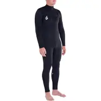 Volcom 3/2Mm Chest Zip Våtdrakt svart