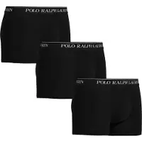 Ralph Lauren for man. 714835887002 Three pack of black brief boxers (L), Homewear, Cotton