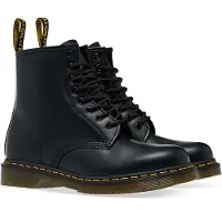 Dr. Martens unisex. 11822006 1460 smooth leather boots black (39), Flat, Laces, Casual