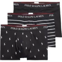 Ralph Lauren for man. 714830299009 Pack 3 bxers Classic Trunk black (XL), Homewear, Cotton