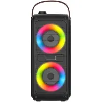 Denver BTV-230 - Selskapshøyttaler - for bærbar bruk - trådløs - Bluetooth - 10 watt