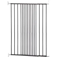 DogSpace Charlie Extra High Dog Gate, Svart