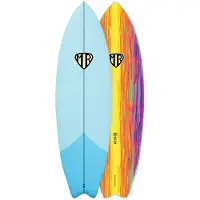 Ocean & Earth Mr Flame Epoxy Super Twin 6´0´´ Surfebrett