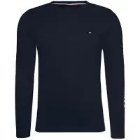 Tommy Hilfiger Logo Langarmet T-skjorte