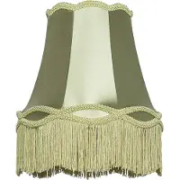 QAZQA Tekstilskjerm grønn 30 cm - Granny