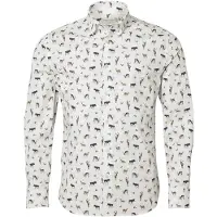 Chevalier Danson Contemporary Fit Shirt Men Royal M