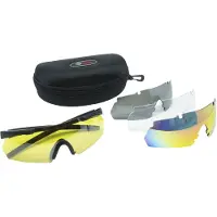 5etta Skytebriller Pro, 4 farger