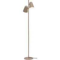 It´s about RoMi IT'S ABOUT ROMI Salamanca gulvlampe, sandfarget, 2 lyskilder