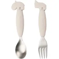Done by Deer Bestikk - 2-pack - Sand - - OneSize - Bestikk