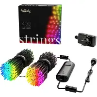 Twinkly Strings Lyslenke 400 flerfarget RGB - 32 meter - 400 LED-lys