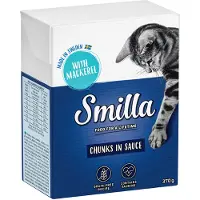 Smilla Økonomipakke Biter i saus 24 x 370 g - Makrell