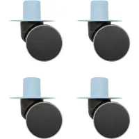 Modu 4x Swirly Wheels - 4-pack - Forest Green - - OneSize - Tumledyr