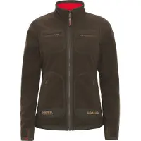 Härkila Kamko fleecejakke Women Brown/Red 3XL