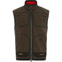 Härkila Kamko fleecevest Brown/Red M