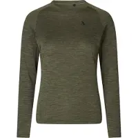 Seeland Active langermet T-skjorte Women Pine green 2XL