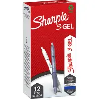 Sharpie Uttrukkpåfyllbar Motepenn Blå Gelblekk Is Og Hvit 0.7 Mm
