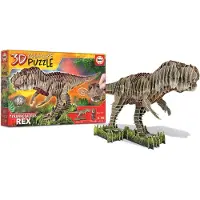 Educa 3D-Puslespill - T-Rex - 82 Brikker - - OneSize - Puslespill