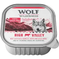 Wolf of Wilderness Adult 6 x 300 g - High Valley - oksekjøtt