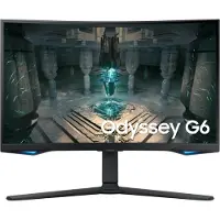Samsung Odyssey G6 S27BG650EU - G65B Series - LCD-skjerm - Smart - gaming - kurvet - 27" - 2560 x 1440 QHD @ 240 Hz - VA - 350 cd/m² - 2500:1 - Dis...