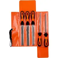 Bahco Ergo Filssett 4 Grovfilfiler 1 Interfine-hakket Fil 200 Mm 5 Enheter