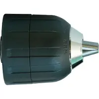 Makita 196309-7, Nøkkelløs chuck, 1 cm, 1/2-20, Sort