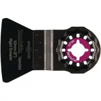 Makita - Scraper knife - for betong, fliseklebemiddel, teppe, morter, glue - Starlock - bredde: 52 mm - for DTM51RT1J3, DTM51Z, DTM51ZJX2, TM30D