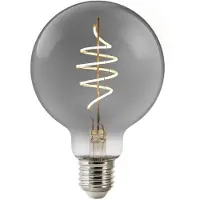 Nordlux LED-Globe Smart E27 4,7W 1.800K G95 100lm smoky