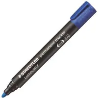 Staedtler Marker Lumocolor permanent.10 pcs Blue