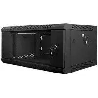 Lanberg WF01-6404-10B - 4U - Wall Mount Rack Cabinet