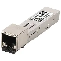 HP HPE X120 - SFP (mini-GBIC) transceivermodul - 1GbE - 1000Base-T - RJ-45 - for Networking Comware 2050 20, 2050 24, 2050 48, 2150 16, 2150 24, 2150 48, 2150 8p, 5150L 24