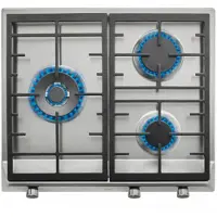 Teka Ex 60.1 3g Ai Al Dr Ci 60 Cm Gasskomfyr
