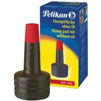 Pelikan 4K - Stempelblekk - rød - 28 ml - for P/N: 336214, 336222, 337709, 337725, 337733, 337741