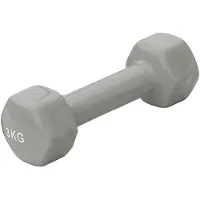Sporti France Vinyl 3kg Hantel 2 Enheter