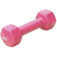 Sporti France Vinyl 2kg Hantel 2 Enheter