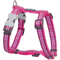 Red Dingo Reflective Bone Hundesele