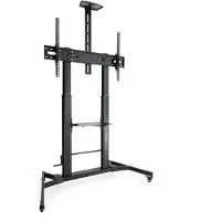 TooQ Skjermstativ Fs20400hm-b Med Hjul 60-100´´