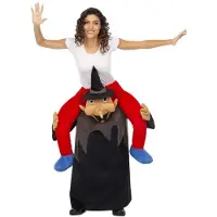 My Other Me Svart Ride-on Tunika Hekse Kostyme Med Karakter