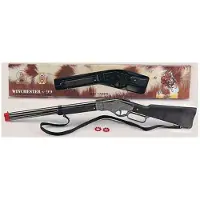 Cpa Toy Sølv Gevær 8 Skudd