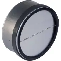 Wallair N35987 Returluftspærrer med tætningsgummi Passer til rørdiameter: 15 cm Forzinket
