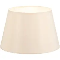Duolla Lampeskjerm Cone høyde 18 cm, chintz ecru/hvit