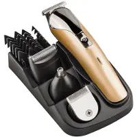 Kuken Oppladbar Profesjonell Hårklipper 9 I 1 5w