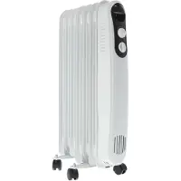 Kuken Oljeradiotor Med 7 Elementer 2500w