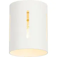 QAZQA Design taklampe hvit - Yana